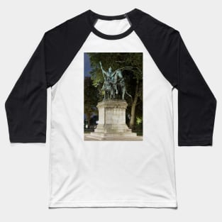 Equestrian Statue of Charlemagne © Baseball T-Shirt